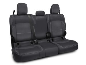 Jeep Gladiator JT Seat Cover - Rear - PRP Seats - Black/Grey - `20-`22